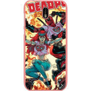 Чехол Uprint Nokia 1 Deadpool and Mary Jane