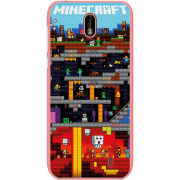 Чехол Uprint Nokia 1 Minecraft Lode Runner