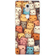 Чехол Uprint Nokia 7 Котики муркотики