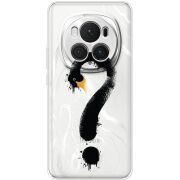 Прозрачный чехол BoxFace Honor Magic 6 Pro Swan question