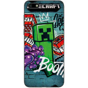 Чехол Uprint Huawei Y5 2018 / Honor 7A Minecraft Graffiti