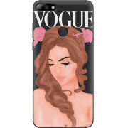 Чехол Uprint Huawei Y7 Prime 2018 / Honor 7C Pro Fashion Girl
