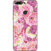 Чехол Uprint Huawei Y7 Prime 2018 / Honor 7C Pro Pink Peonies