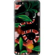 Чехол Uprint Huawei Y7 Prime 2018 / Honor 7C Pro Red Snake
