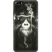 Чехол Uprint Huawei Y7 Prime 2018 / Honor 7C Pro Smokey Monkey