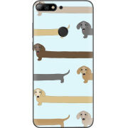 Чехол Uprint Huawei Y7 Prime 2018 / Honor 7C Pro Dachshund