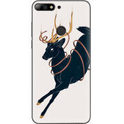 Чехол Uprint Huawei Y7 Prime 2018 / Honor 7C Pro Black Deer