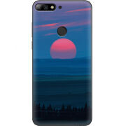 Чехол Uprint Huawei Y7 Prime 2018 / Honor 7C Pro Cold Red Light