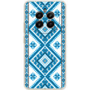 Чохол BoxFace Realme 13 4G Блакитний Орнамент