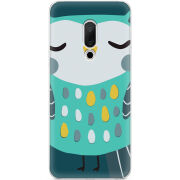Чехол Uprint Meizu 15 Green Owl
