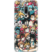 Чехол Uprint Meizu 15 Anime Stickers