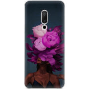 Чехол Uprint Meizu 15 Exquisite Purple Flowers