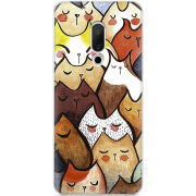 Чехол Uprint Meizu 15 Sleepy Cats