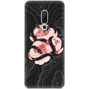 Чехол Uprint Meizu 15 Snake Rose
