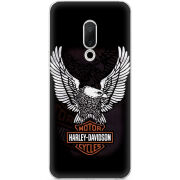 Чехол Uprint Meizu 15 Harley Davidson and eagle