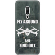 Чехол Uprint Meizu 15 Дрон Fly Around