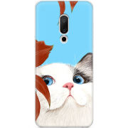 Чехол Uprint Meizu 15 Wondering Cat