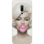 Чехол Uprint Meizu 15 Marilyn Monroe Bubble Gum