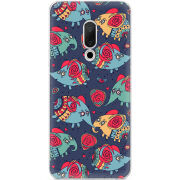 Чехол Uprint Meizu 15 Flying Elephants
