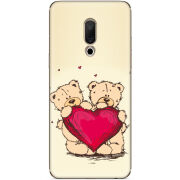 Чехол Uprint Meizu 15 Plus Teddy Bear Love