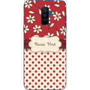 Чехол Uprint Samsung A605 Galaxy A6 Plus 2018 Именной Polka Dots
