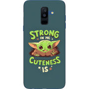Чехол Uprint Samsung A605 Galaxy A6 Plus 2018 Strong in me Cuteness is