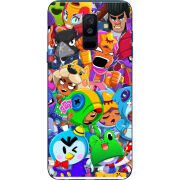 Чехол Uprint Samsung A605 Galaxy A6 Plus 2018 friends brawl stars