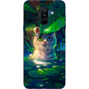 Чехол Uprint Samsung A605 Galaxy A6 Plus 2018 White Tiger Cub