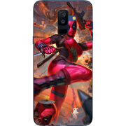 Чехол Uprint Samsung A605 Galaxy A6 Plus 2018 Woman Deadpool