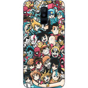 Чехол Uprint Samsung A605 Galaxy A6 Plus 2018 Anime Stickers