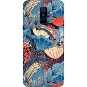 Чехол Uprint Samsung A605 Galaxy A6 Plus 2018 Blue Herb