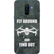 Чехол Uprint Samsung A605 Galaxy A6 Plus 2018 Дрон Fly Around