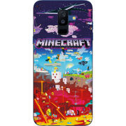 Чехол Uprint Samsung A605 Galaxy A6 Plus 2018 Minecraft World Beyond