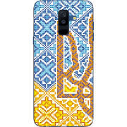 Чехол Uprint Samsung A605 Galaxy A6 Plus 2018 Тризуб Вишивка