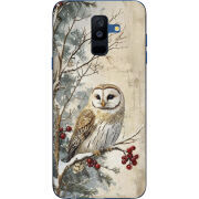 Чехол Uprint Samsung A605 Galaxy A6 Plus 2018 Christmas Owl