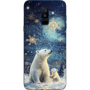 Чехол Uprint Samsung A605 Galaxy A6 Plus 2018 Північні ведмеді