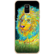 Чехол Uprint Samsung A600 Galaxy A6 2018 Moonlight Lion