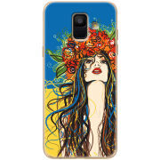 Чехол Uprint Samsung A600 Galaxy A6 2018 Ukraine Girl