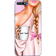 Чехол Uprint Huawei Y6 2018 Morning Coffee