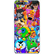 Чехол Uprint Huawei Y6 2018 friends brawl stars