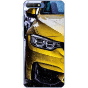 Чехол Uprint Huawei Y6 2018 Bmw M3 on Road