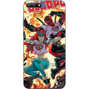 Чехол Uprint Huawei Y6 2018 Deadpool and Mary Jane