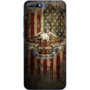 Чехол Uprint Huawei Y6 2018 Harley An American Legend