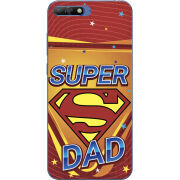 Чехол Uprint Huawei Y6 2018 Super Dad