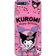 Чехол Uprint Huawei Y6 2018 День народження Kuromi