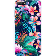 Чехол Uprint Huawei Y6 2018 flowers in the tropics