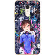 Чехол Uprint Xiaomi Redmi 5 Plus Overwatch D.VA