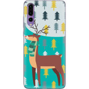 Чехол Uprint Huawei P20 Pro Foresty Deer