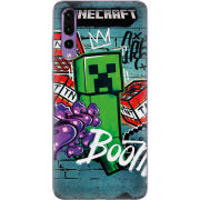 Чехол Uprint Huawei P20 Pro Minecraft Graffiti