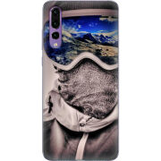Чехол Uprint Huawei P20 Pro snowboarder